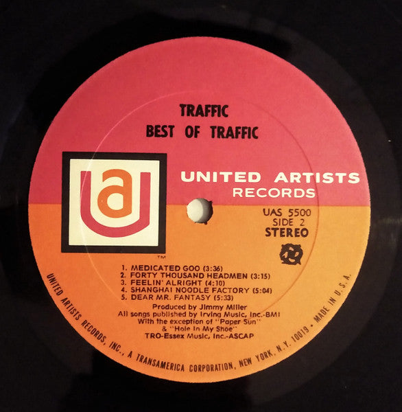 Best Of Traffic - secondary