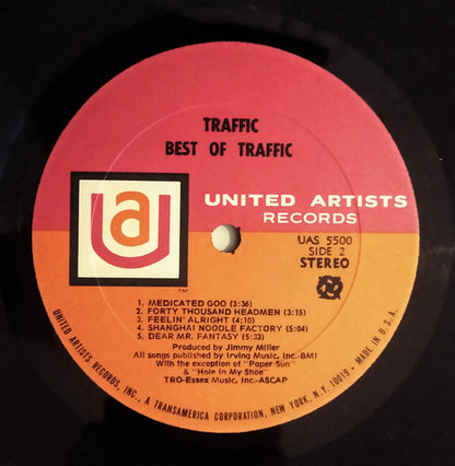 Best Of Traffic - secondary