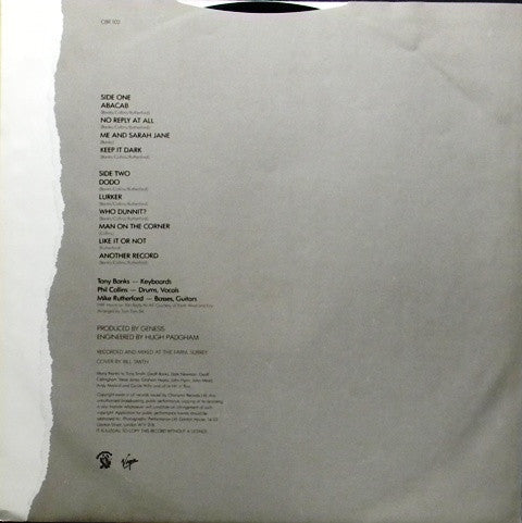 Abacab - secondary