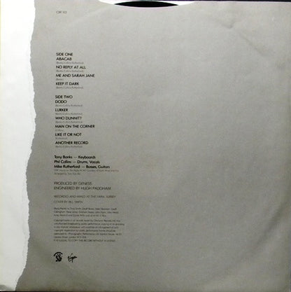 Abacab - secondary