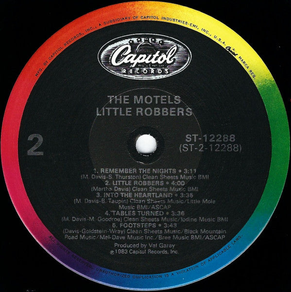 The Motels - Little Robbers