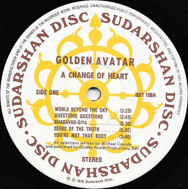 Golden Avatar - A Change Of Heart