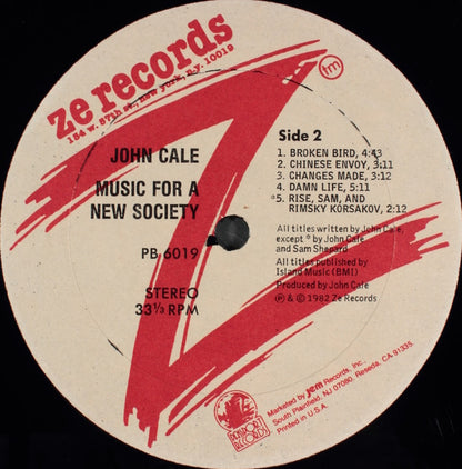 Music For A New Society - secondary