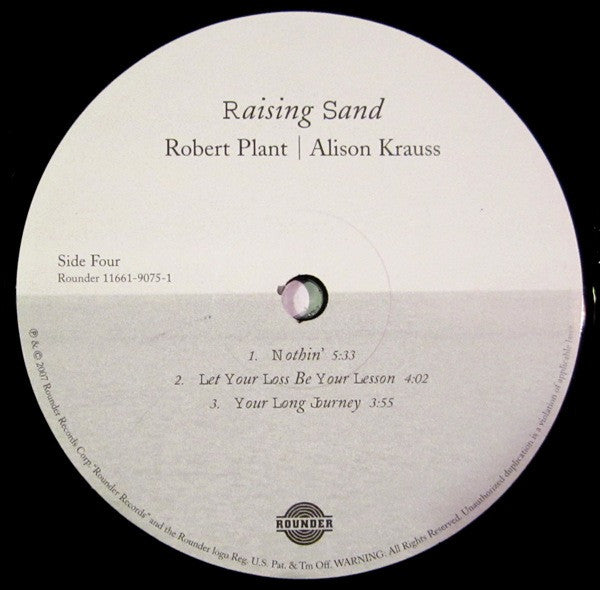 Raising Sand - secondary