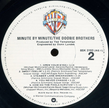 Minute By Minute - secondary