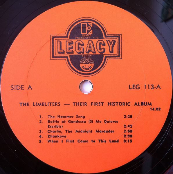 The Limeliters - Their First Historic Album