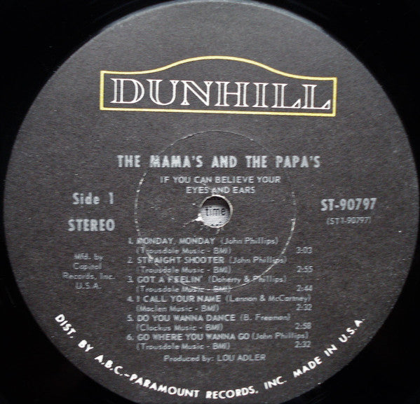 If You Can Believe Your Eyes And Ears - secondary