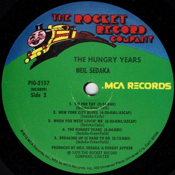 The Hungry Years - secondary