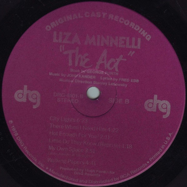 The Act (Original Broadway Cast) - secondary