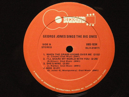 George Jones Sings The Big Ones - secondary