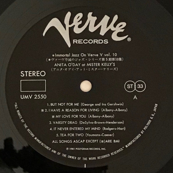 At Mister Kelly's - secondary