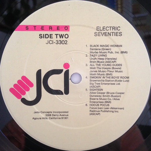 Electric Seventies - secondary