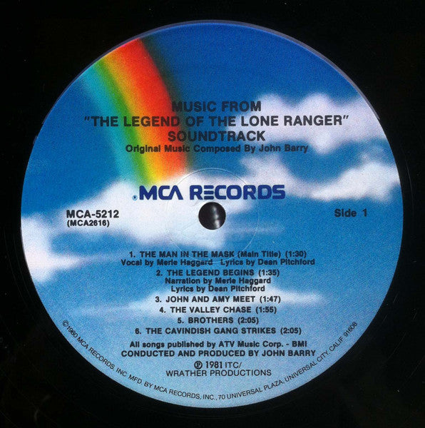 The Legend Of The Lone Ranger (Music From The Original Motion Picture Soundtrack) - secondary