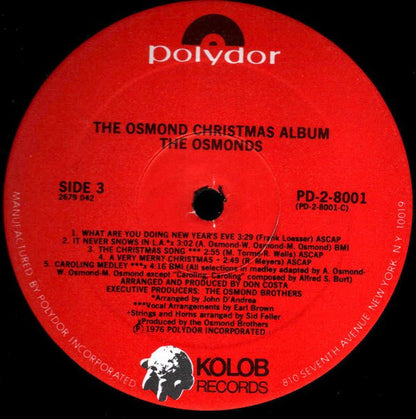 The Osmonds - The Osmond Christmas Album