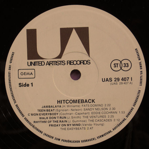 Hitcomeback - Hits Neu Aufgelegt - secondary