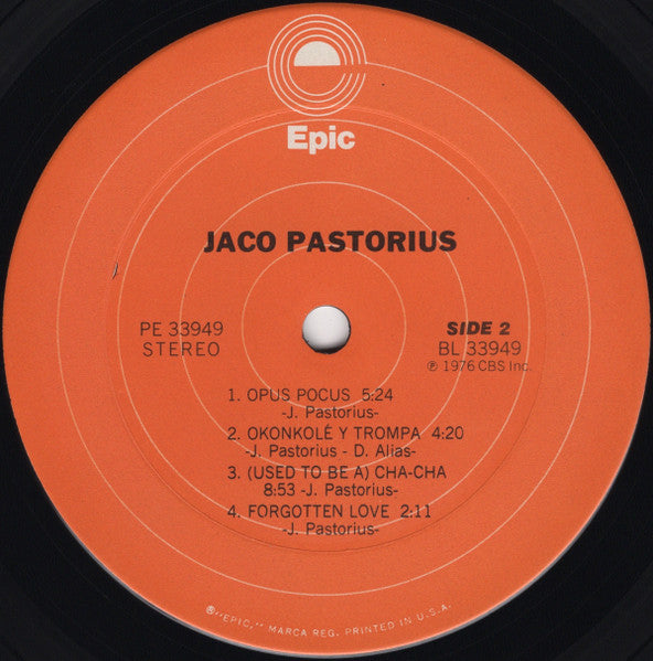 Jaco Pastorius - Jaco Pastorius