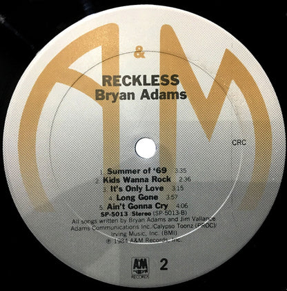 Reckless - secondary