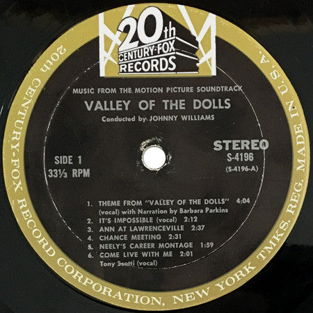 Valley Of The Dolls (Music From The Motion Picture Soundtrack) - secondary