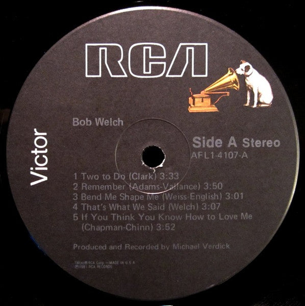 Bob Welch - secondary