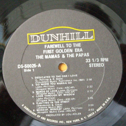 The Mamas & The Papas - Farewell To The First Golden Era