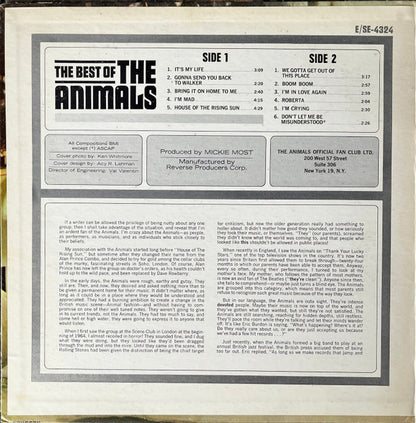 The Best Of The Animals - secondary