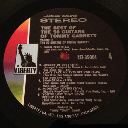 The 50 Guitars Of Tommy Garrett - The Best Of The 50 Guitars Of Tommy Garrett Vol .  I I