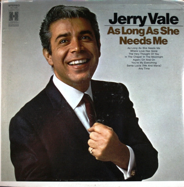 Jerry Vale - As Long As She Needs Me