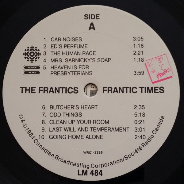 Frantic Times - secondary