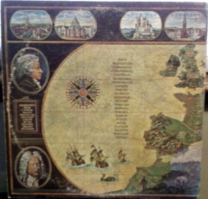 E. Power Biggs - 24 Historic Organs In 8 Countries Covering 7 Centuries Of Music By 24 Composers