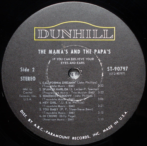 If You Can Believe Your Eyes And Ears - secondary