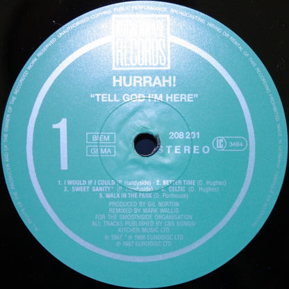 Hurrah! - Tell God I'm Here