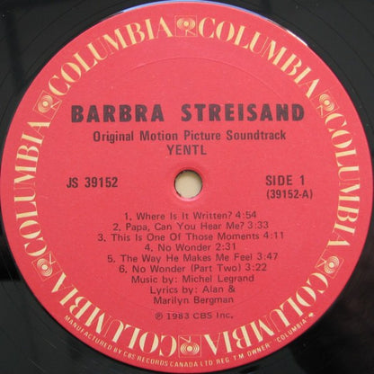 Yentl (Original Motion Picture Soundtrack) - secondary