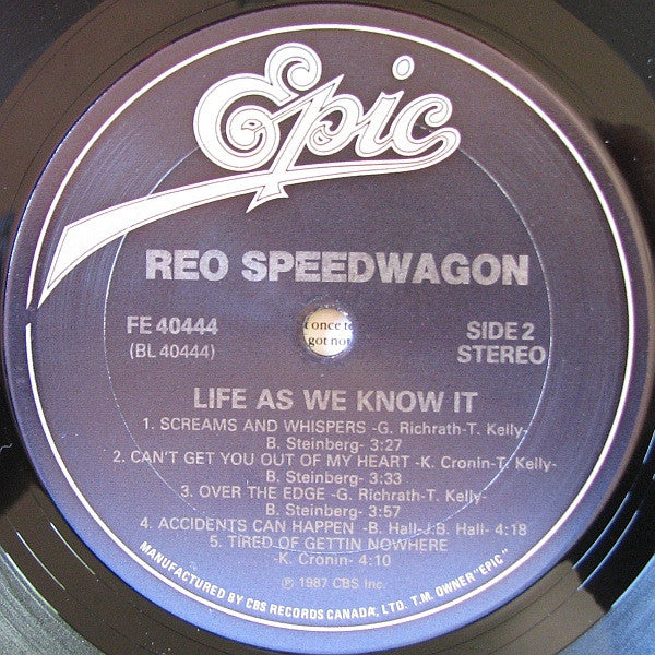 REO Speedwagon - Life As We Know It