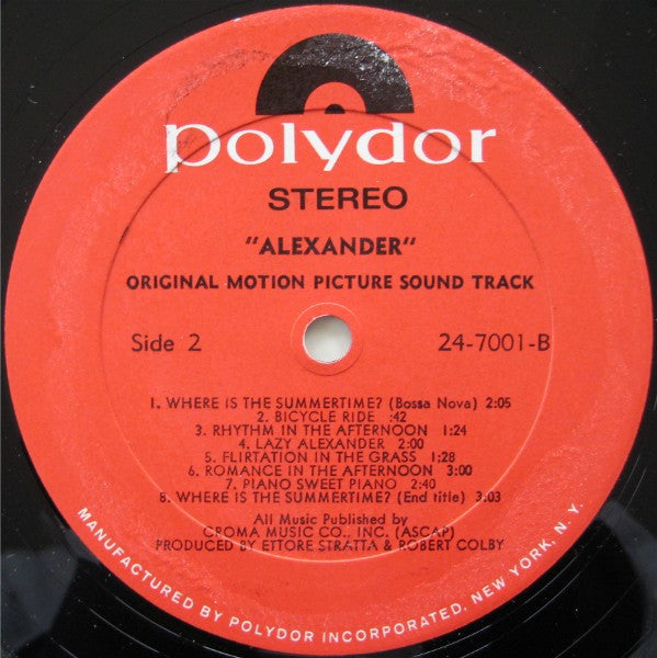 Alexander (Original Motion Picture Soundtrack) - secondary