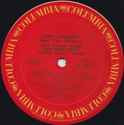 Ray Conniff And The Singers - Love Theme From "The Godfather" (Speak Softly Love)