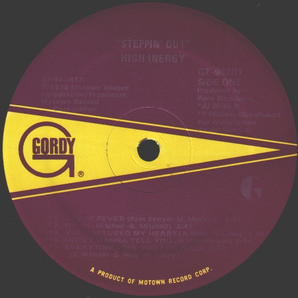 High Inergy - Steppin' Out