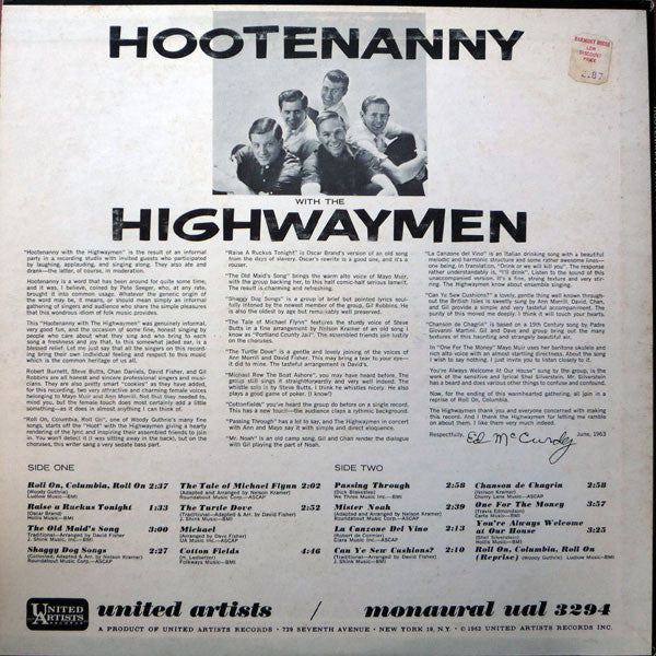 Highwaymen - Hootenanny With The Highwaymen