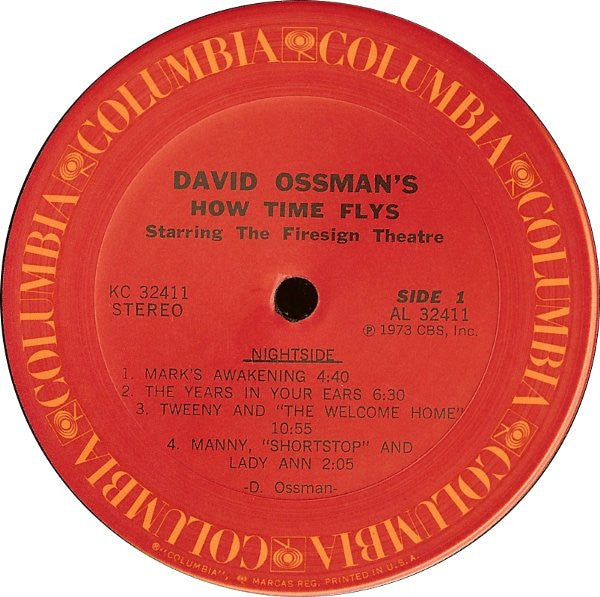 David Ossman, The Firesign Theatre - David Ossman's How Time Flys