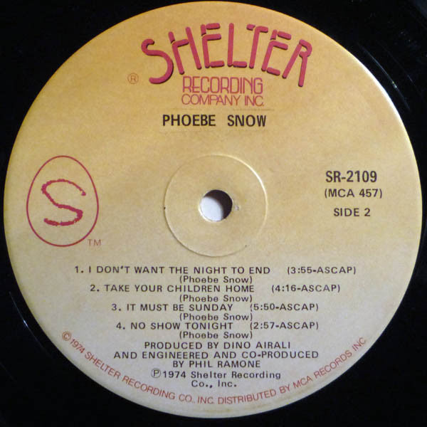 Phoebe Snow - secondary