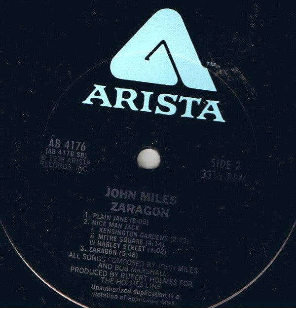 John Miles - Zaragon
