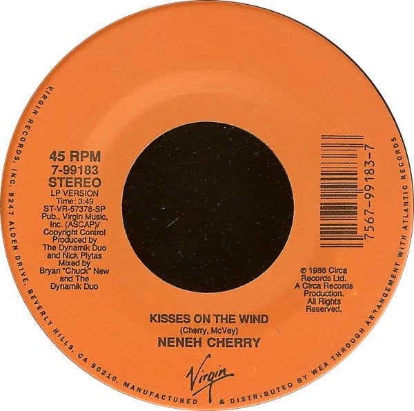 Kisses On The Wind - secondary