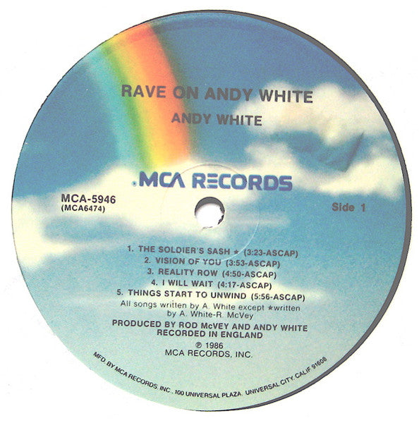 Rave On Andy White - secondary