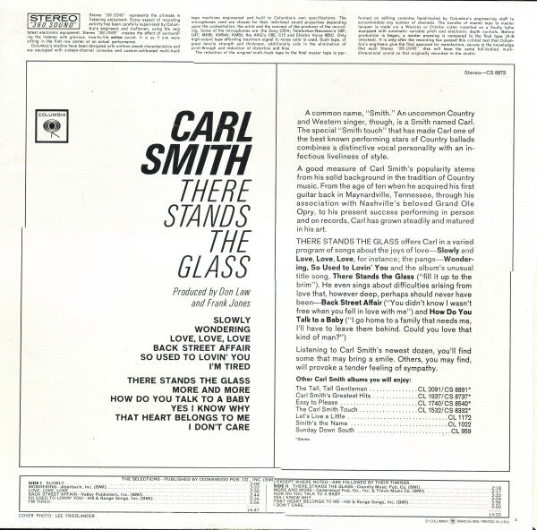 There Stands The Glass - secondary