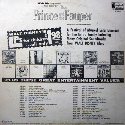 The Prince And The Pauper - secondary