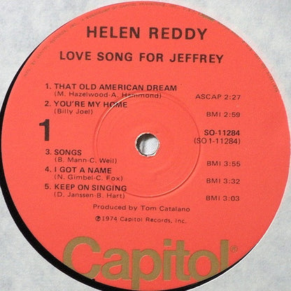 Love Song For Jeffrey - secondary