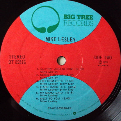 Mike Lesley - secondary