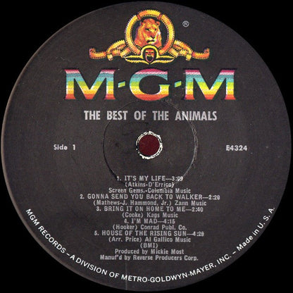 The Best Of The Animals - secondary