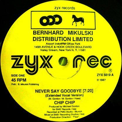 Never Say Goodbye - secondary