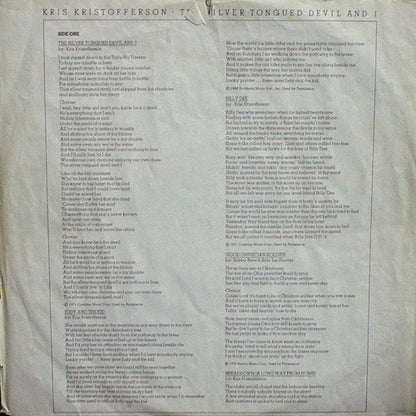 Kris Kristofferson - The Silver Tongued Devil And I