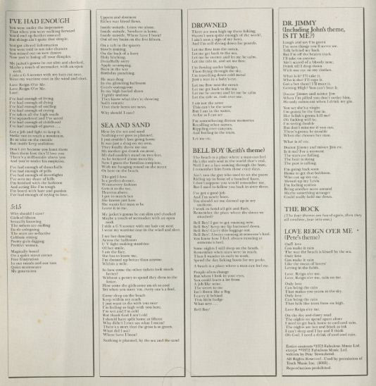 Quadrophenia - secondary